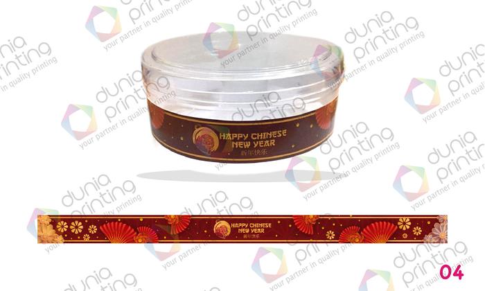 Gambar Sleeves Topes 250 grm Bulat - bahan Art paper 40.5x 2.8 cm - imlek, 07 dari duniaprinting.id undefined Tokopedia