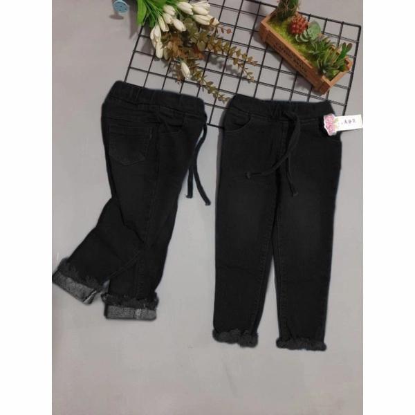 Gambar Celana Jeans Anak Unisex usia 2-3 tahun Jeans Pensil Rawis Anak Ce Co - Hitam, 3 dari bagasjaya_collectible undefined Tokopedia