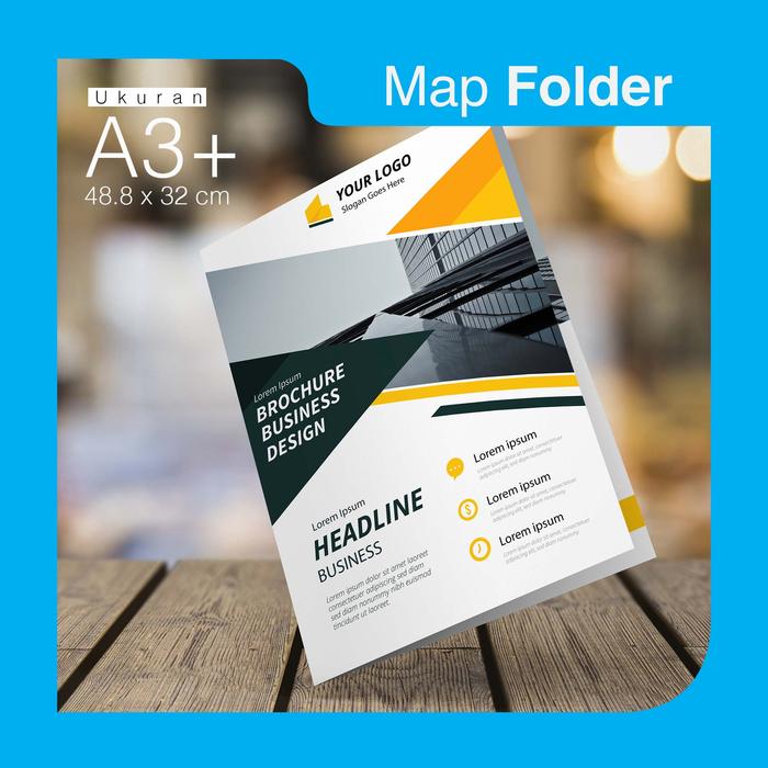 Gambar Custom Map Folder Murah Berkualitas - Tanpa Laminasi, 1-100pcs dari GDP ( Grand Depok Printing ) undefined Tokopedia