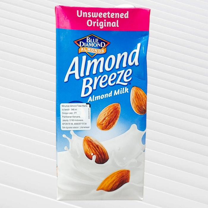 Gambar Blue diamond almonds breeze almond milk unsweetened Original 946 ml dari delstoreid undefined Tokopedia