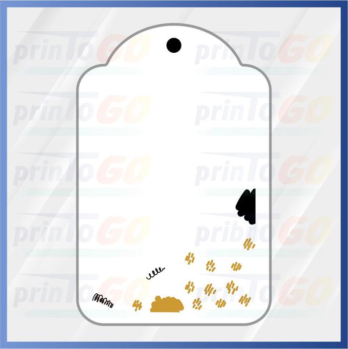 Gambar HANG TAG POLOS / HANG TAG CUSTOM / KARTU UCAPAN HANG TAG - POLOS, 25 PCS dari PRINTOGO undefined Tokopedia