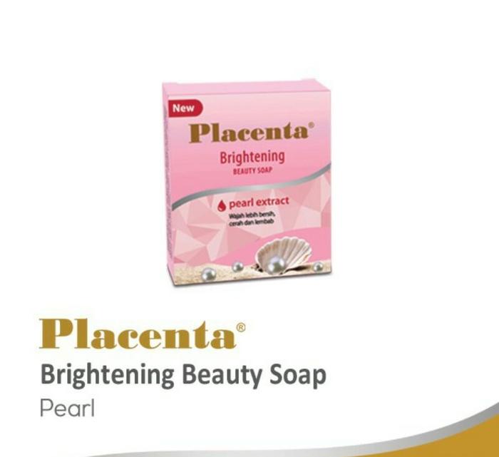 Gambar Placenta Brightening Soap 80gr - Pearl dari VBMMART undefined Tokopedia