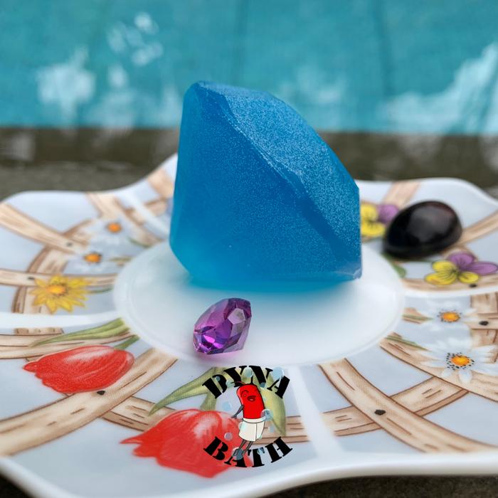 Gambar Diamond soap sabun cuci tangan handmade by Dynabath - Sapphire dari Dynabath undefined Tokopedia