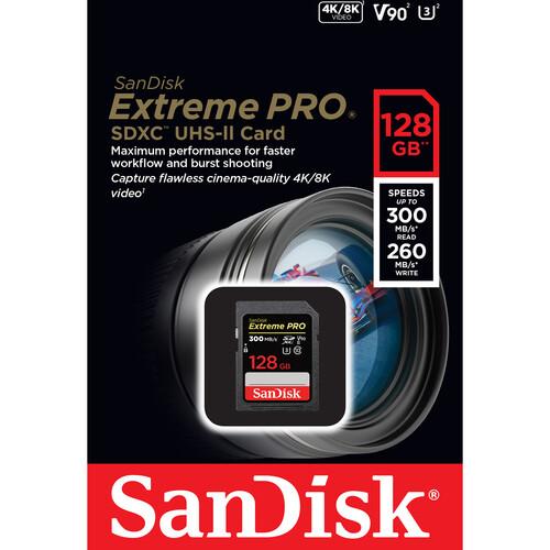 SanDisk 128GB Extreme PRO UHS-II SDXC Memory Card Speed 300MB/s ORI 128  gb di Jepretan Harian Tokopedia