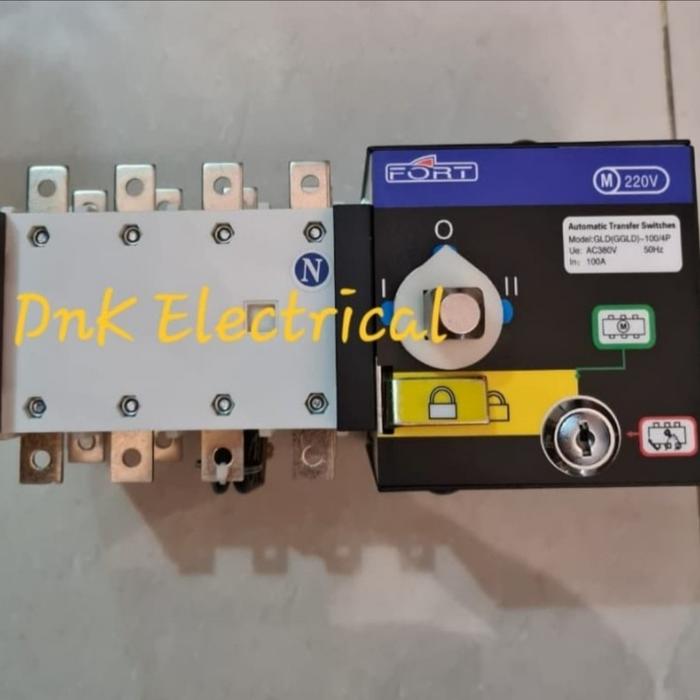 Jual Automatic Change Over Switch/COS Motorized ATS 4P 100A FORT GGLD ...