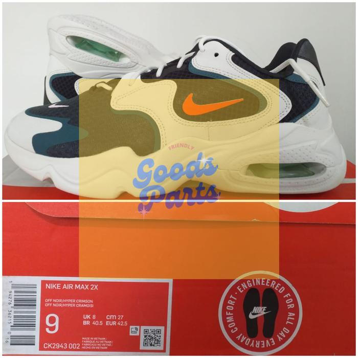 Jual Nike Air Max 2X CK2943-002 Size 9 