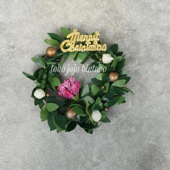 Gambar KRANS NATAL RING HIJAU DEKORASI HIASAN NATAL XMAS PMSBY - CN - 2104 dari toko jojo bintaro undefined Tokopedia