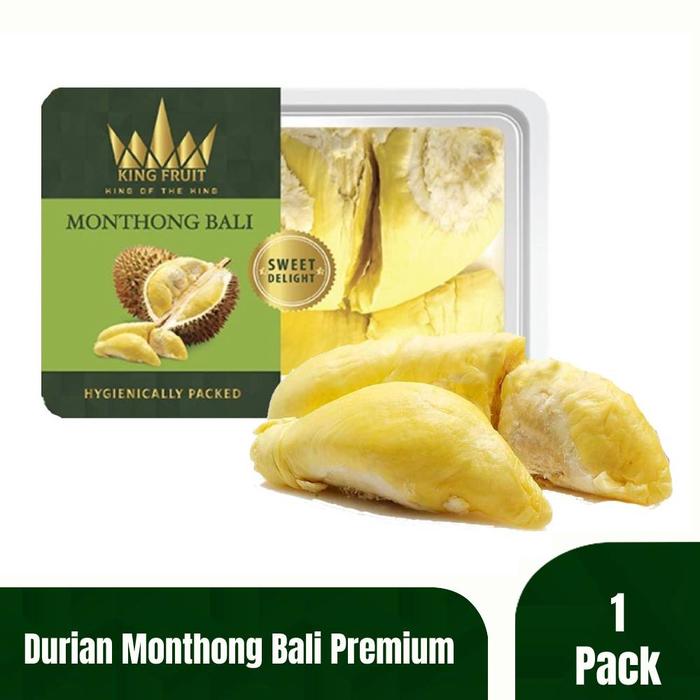Gambar KING FRUIT Durian Premium Monthong Bali Duren Kupas Frozen - 1 Pack Bali dari King Fruit undefined Tokopedia