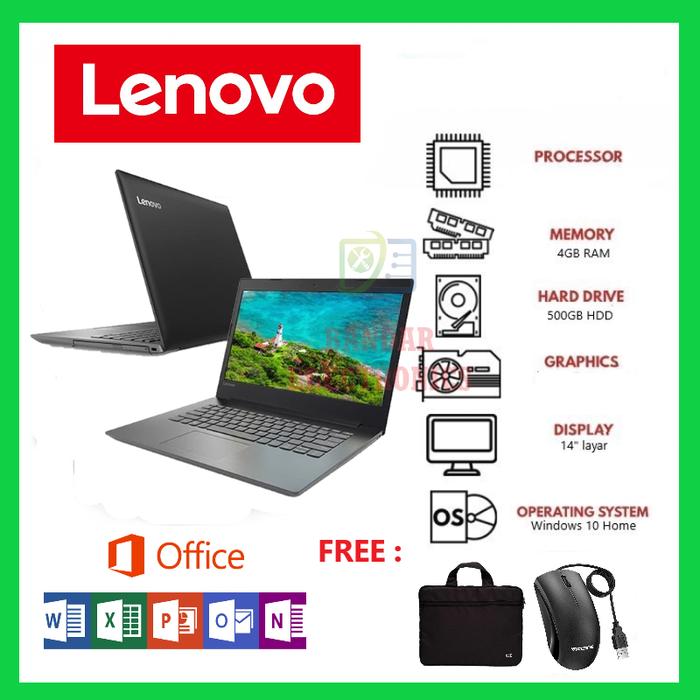 Jual Laptop Gaming Lenovo ideapad 320/330 AMD A9 RAM 4/1TB windows