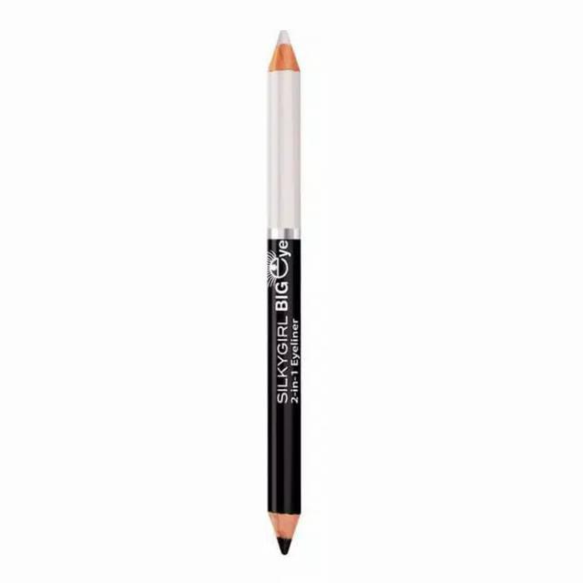 Gambar SILKYGIRL " big eye 2 in 1 pencil eyeliner dari Livia Cosmetics undefined Tokopedia