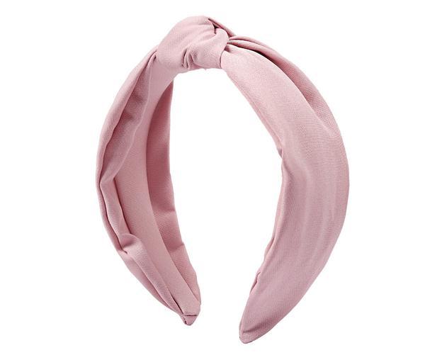 Gambar Haluu Essentials Satin Knot Headband - Dusty Pink dari Haluu Essentials undefined Tokopedia