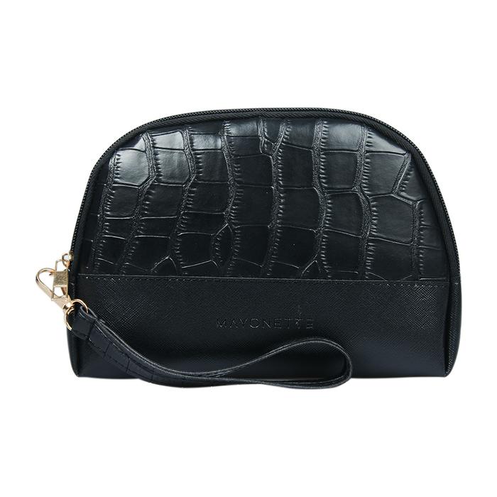 Gambar MAYONETTE Lula Croco Pouch - Dompet Wanita Casual - Hitam dari MAYONETTE undefined Tokopedia