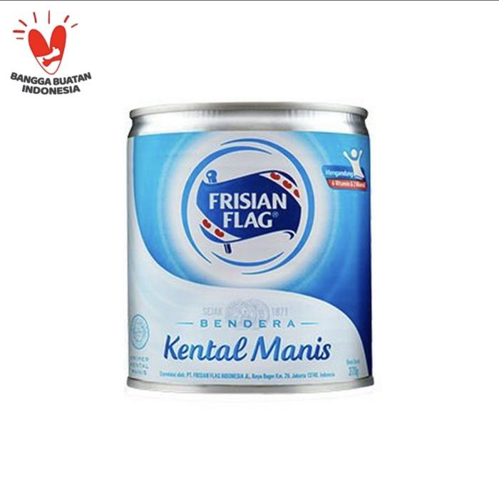 Gambar Bendera Kental manis kaleng susu frisian flag 370 gr dari Anugrah Jaya Bandung AJ undefined Tokopedia