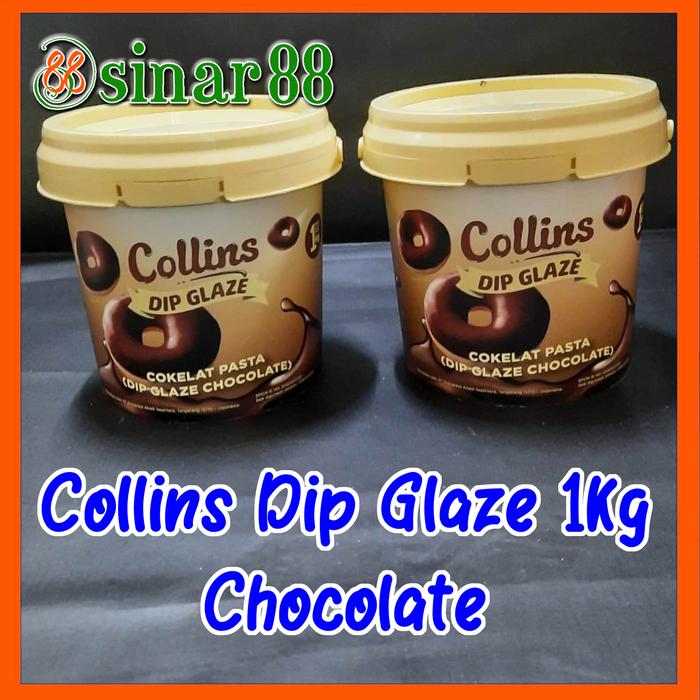 Gambar Collins Dip Glaze 1kg Pile (Rasa di Variant) - Cappucino dari Sinar88 Baking Center undefined 3 Tokopedia