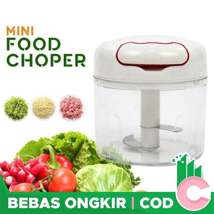 Gambar Speedy Chopper Alat Blender Tarik Pencacah Pemotong Sayur Buah Manual - 250 ml 2 Blade dari SUPREME GROSIR undefined Tokopedia