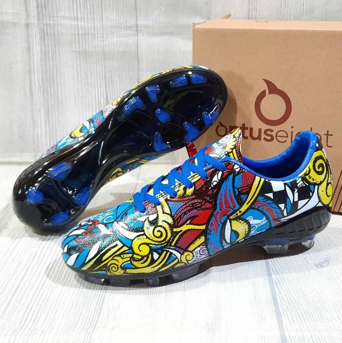 Gambar Sepatu Bola Ortuseight Pandawa Series FG 100% - Biru, 41 dari UsaCollection_NEW undefined Tokopedia
