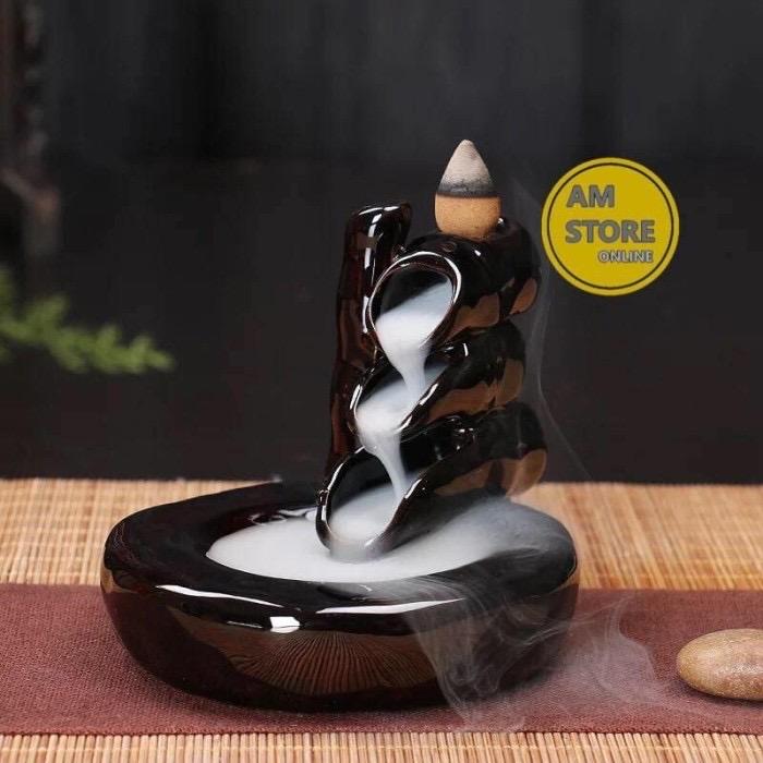 Gambar tempat dupa kerucut asap kebawah dari AM Store Online undefined Tokopedia
