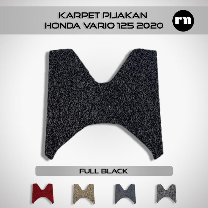 Gambar Karpet Mie Pijakan Vario 2020 - 2 warna - Full Black dari Royal Mart Official Kab. Tangerang Tokopedia