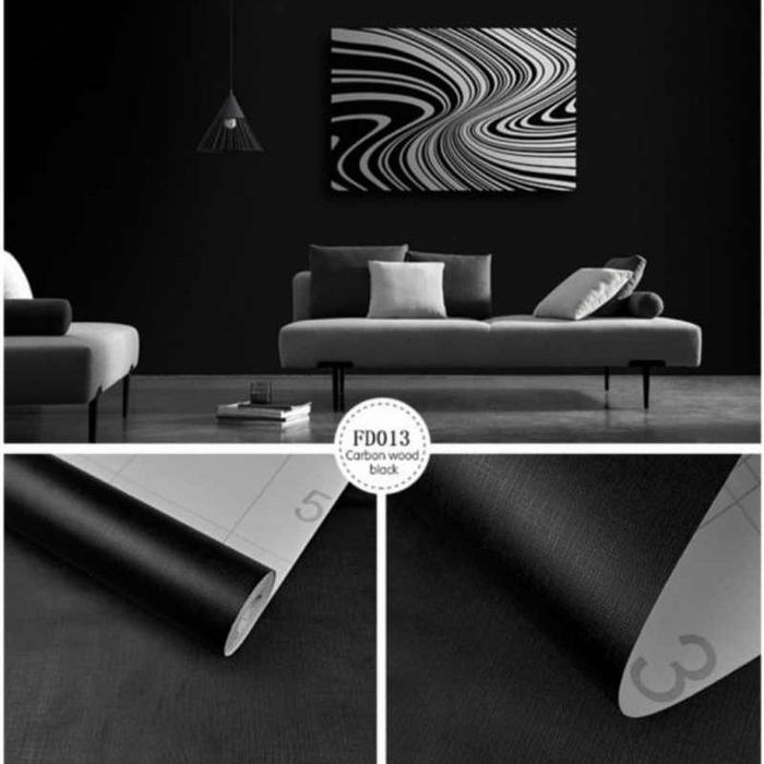 Gambar Wallpaper Stickers Dinding Motif ijo tosca polos - Hitam dari SarjanaOlshop05 undefined Tokopedia