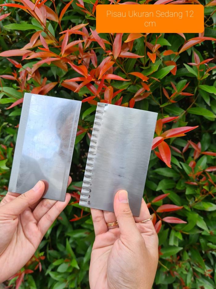 Gambar Pengiris pemotong tempe sagu - Pisau Rata dari Inovasikreatif undefined Tokopedia