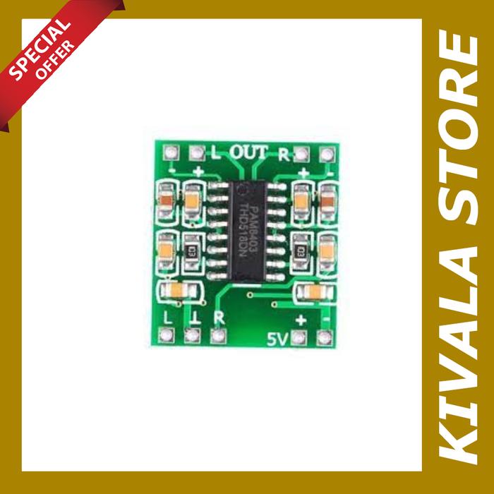 PAM8403 MODULE MINI POWER AMPLIFIER Stereo SPEAKER 2.5V-5.5V