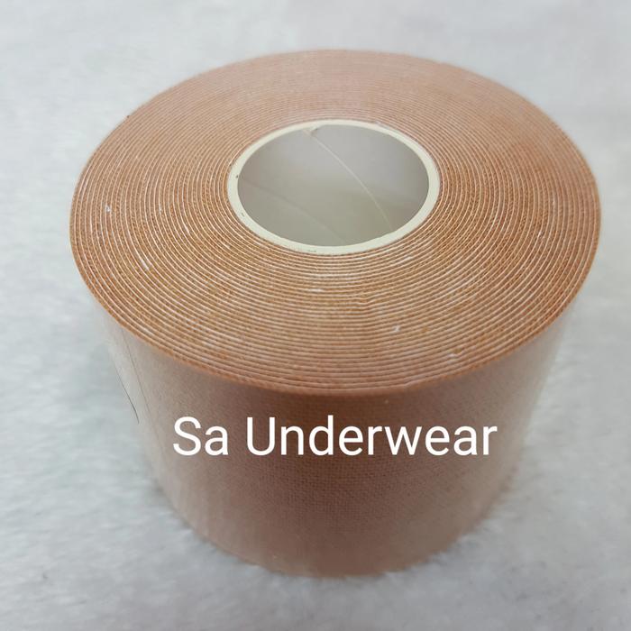 Gambar Tally Invisible Boob Tape Seamless Free Size - Nude, All Size dari SA UNDERWEAR undefined Tokopedia