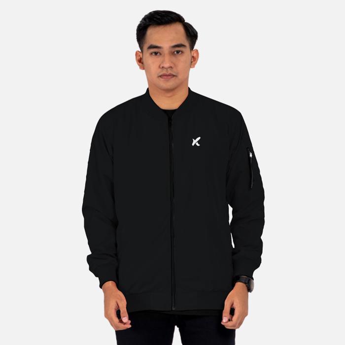 Gambar MARCO - MODERN - STYLISH - CASUAL - COMFORTABLE - BOMBER - JACKET - Hitam, S dari Rumah Komunitas undefined Tokopedia