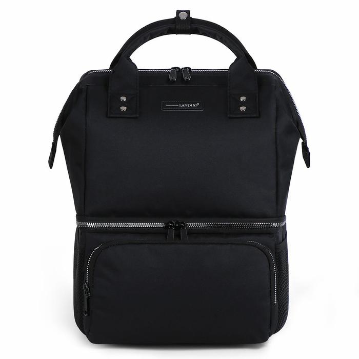 Gambar COOLER DIAPER BAG LANDUO/TAS ASI ORIGINAL LANDUO MULTIFUNGSI - black dari kimberlyshopbtm undefined Tokopedia