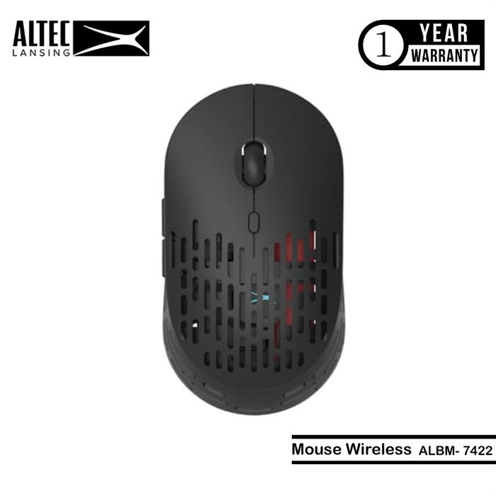 Gambar Altec Lansing Mouse Wireless ALBM7422 Recharger - Hitam dari Station Mart_NEW undefined Tokopedia