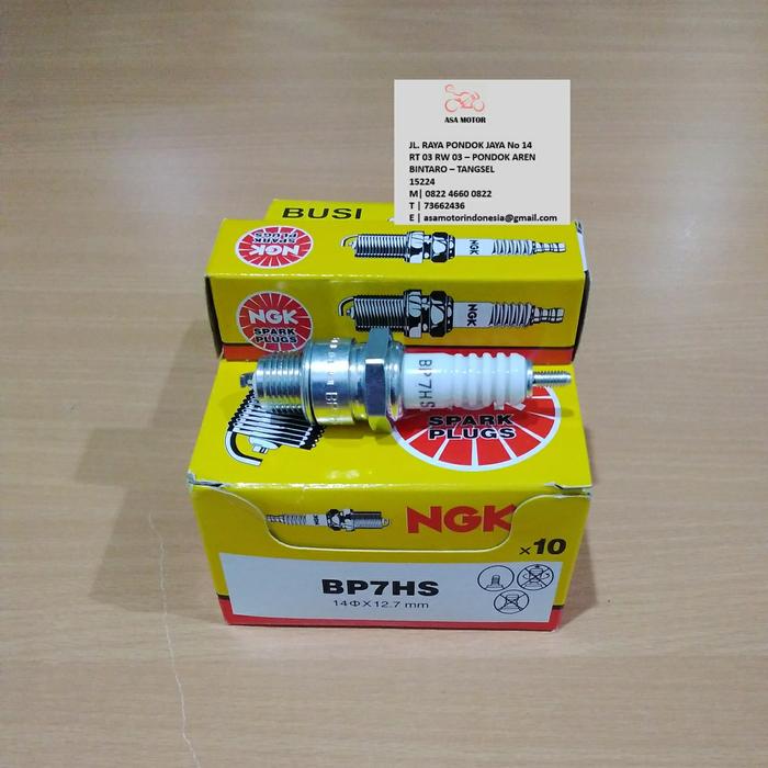 Gambar BUSI NGK BP7HS UNTUK MOTOR YAMAHA F1Z/F1ZR/SIGMA dari asa motor indonesia undefined Tokopedia