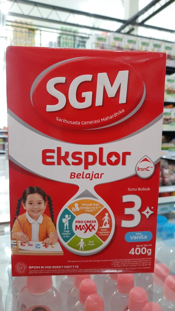 Gambar SGM EKSPLOR 3+ 400GR VANILA/ MADU/ TOKO MAKMUR PONDOK JATI - VANILA 400GR dari TOKO MAKMUR PONDOK JATI undefined Tokopedia