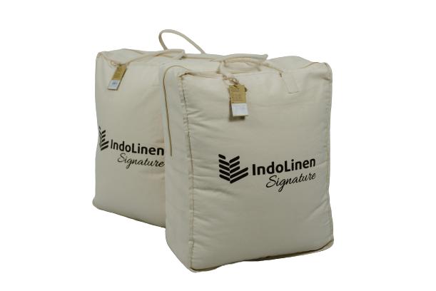 Gambar IndoLinen Bed Set Luxury TC-400 Plain White 100% Cotton - Queen dari IndoLinen undefined Tokopedia