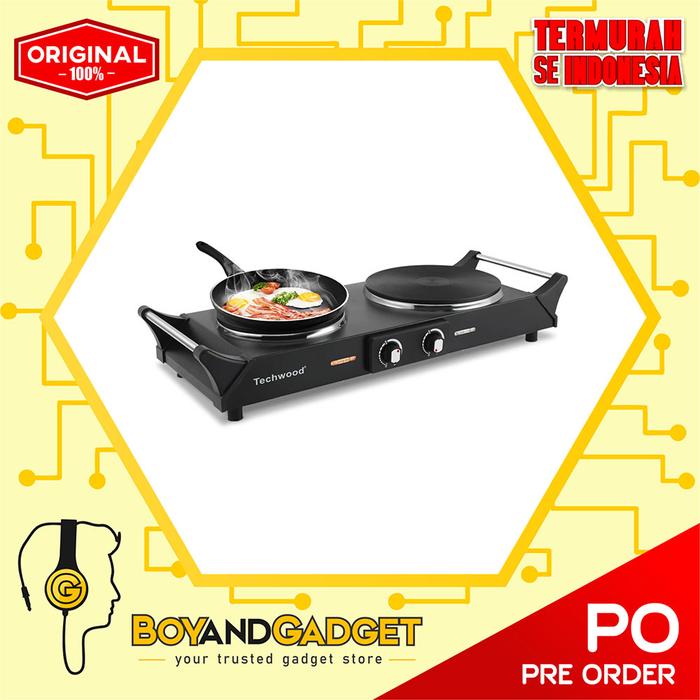 techwood hot plate electric double burner