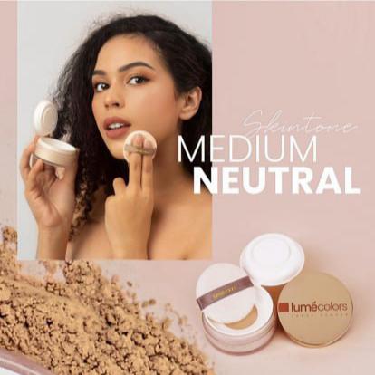 Gambar Lumecolors Loose Powder Bedak Tabur - Medium Neutral dari PrajnaQya undefined Tokopedia