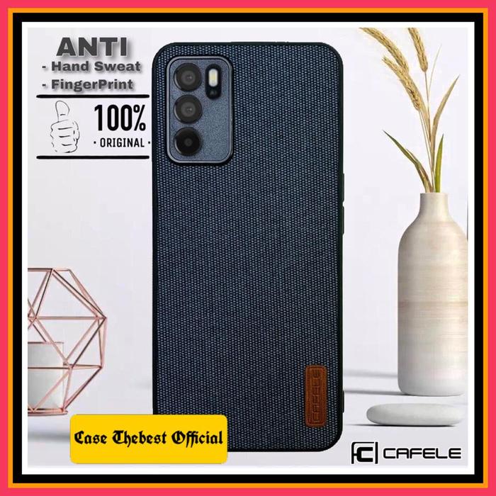 Gambar OPPO A16 DENIM CAFELE ORIGINAL HARD SOFT CASE COVER HARDCASE CASING - Biru dari Case Thebest undefined Tokopedia