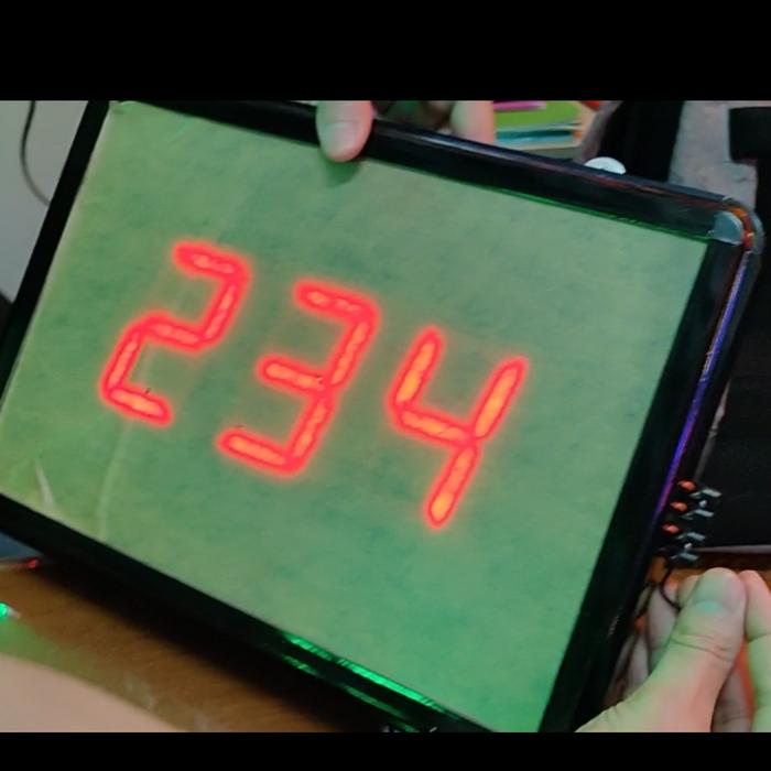 Gambar Display Counter Counting Digital (Full-Auto / Semi-Auto) Keypad / PLC - 2,3 inch, 4 digit dari UNILED NK undefined Tokopedia