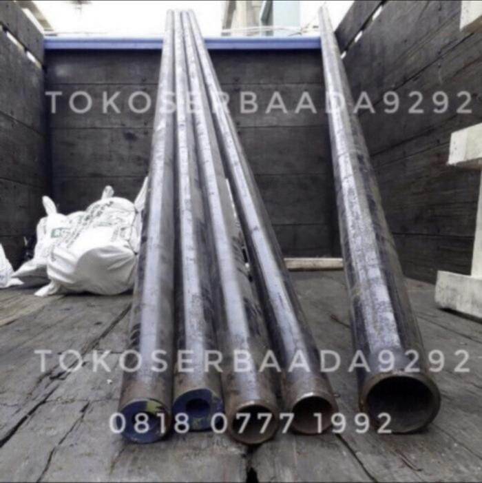 Gambar Pipa carbon steel (seamless) sch 40 uk 1-1/2 x 6 meter dari tokoserbaada9292 undefined Tokopedia