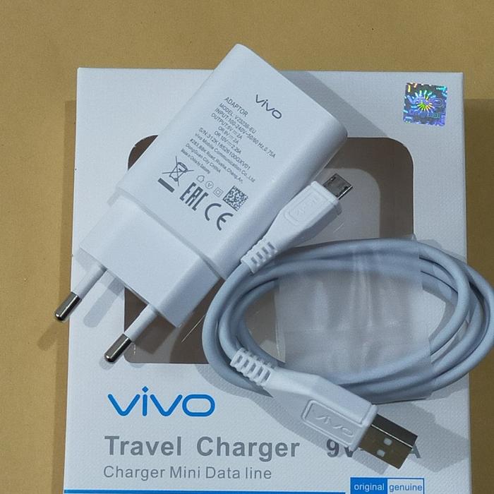 Gambar Charger VIVO 9V 2A Fast Charging Original 100% Micro dari blingacc undefined 5 Tokopedia