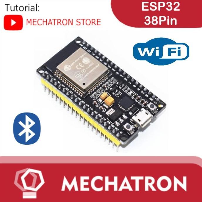 Gambar arduino - ESP32 ESP-32 38 Pin IOT Wireless Bluetooth Arduino Internet dari olshoplos undefined Tokopedia