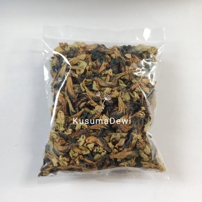 Gambar Bunga Telang Ungu Kering / Kembang Telang / Blossoms 100gr dari Kusuma Dewi Jogja undefined Tokopedia