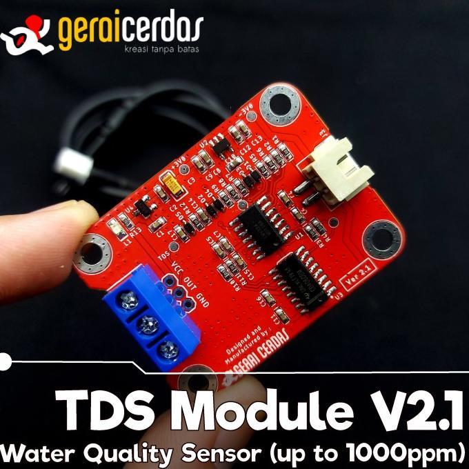 Gambar arduino - Analog TDS Module for Arduino Water Quality Sensor - TDS Module Only dari olshoplos undefined Tokopedia