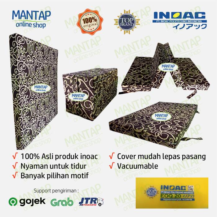 Gambar kasur busa Inoac 200x90x15cm anti kempes Garansi 10-15thn super awet - EOQ KUNING D20, Lurus standar dari INOAC toko kasur undefined Tokopedia