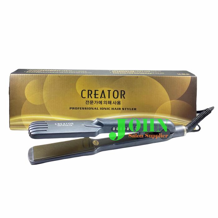 Gambar CREATOR C-887 Catok Rambut Professional Ionic Hair Styler Smoothing dari John Salon Supplier undefined Tokopedia