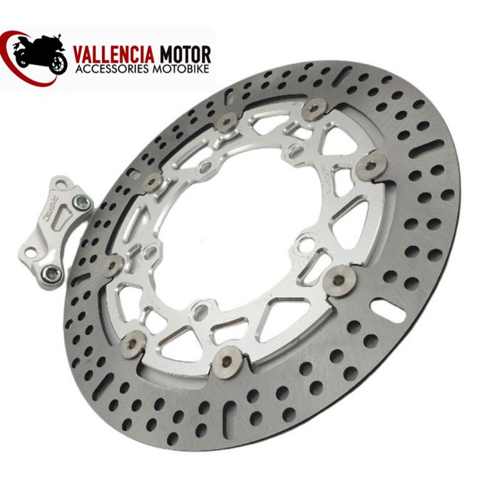 Gambar Piringan Cakram Depan Mx King Lebar 300mm Delkevic Dnd Thailand Ori - Putih dari Vallenciamotor undefined Tokopedia