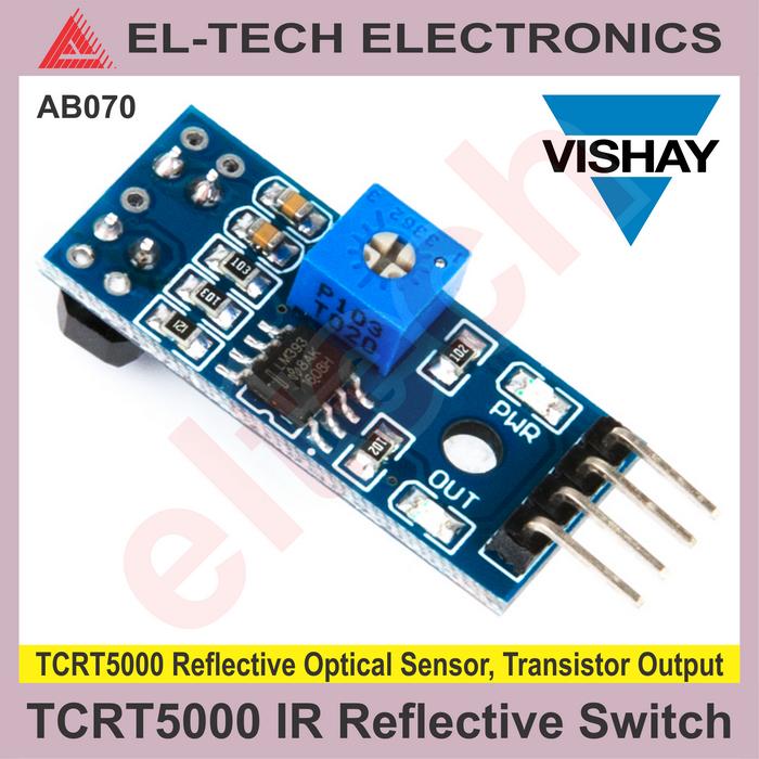 Gambar IR Infrared TCRT5000 5000 Reflective Tracking Sensor Lacak Pantul - TCRT5000 Switch dari ELTECH online undefined Tokopedia