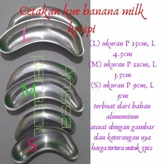 Gambar cetakan banana milk crispy - L 5pcs dari Anissa parabot undefined Tokopedia