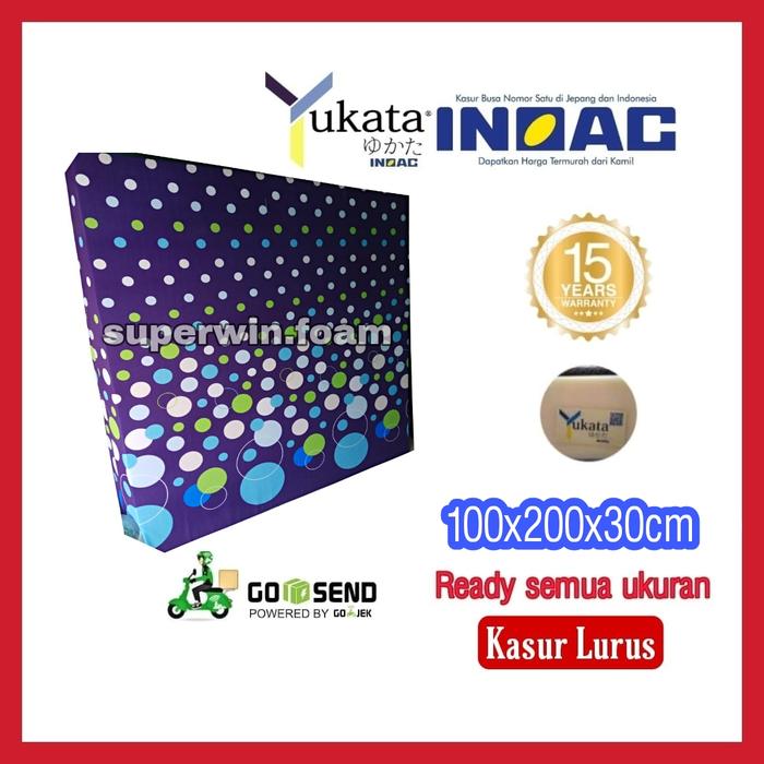 Gambar [100x200x30cm] Kasur Busa Inoac Yukata Anti Kempes Garansi 15 tahun - 100x200x30cm, Kasur Lurus dari Superwin Foam undefined Tokopedia