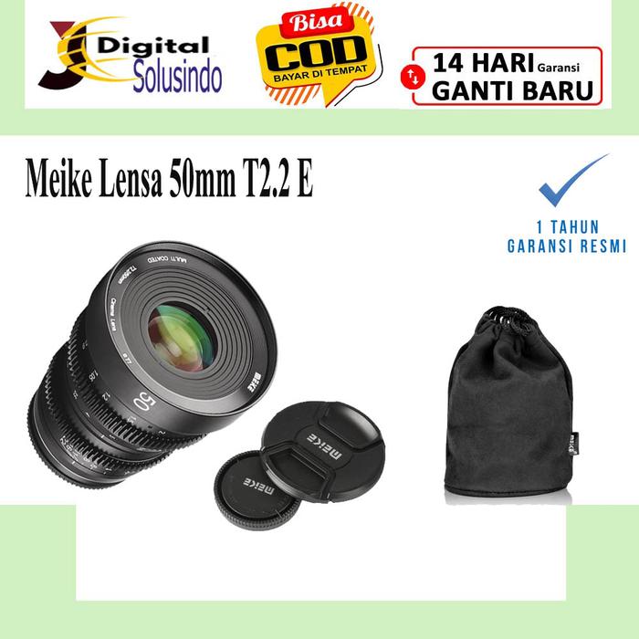 Jual Meike Lensa 50mm E Cinema Cine Lens for Sony E-Mount