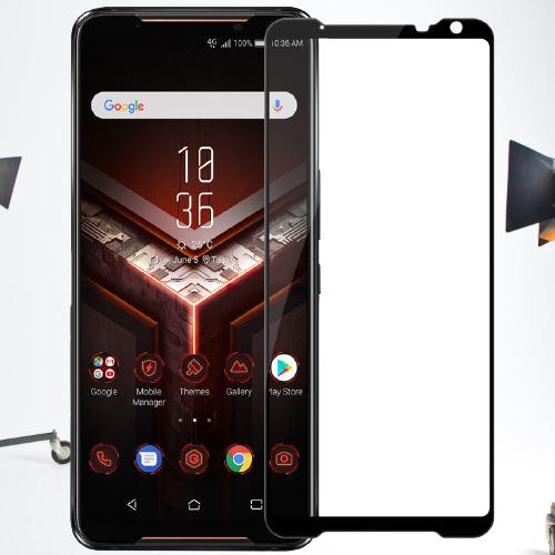 Gambar ASUS ROG PHONE II 2 TEMPERED GLASS FRAME SCREEN GUARD PROTECTOR 3D - ROG PHONE 2, FRAME-BLACK dari Case Thebest undefined Tokopedia