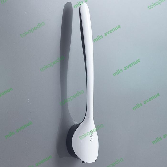 Gambar Sikat Toilet Kamar Mandi WC Silikon Gantung Dinding Brush Wall Mount dari Mils Avenue undefined Tokopedia